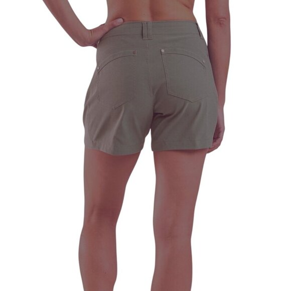 NWT Title Nine Kuhl Indestructible 2.0 Hiking Shorts 4.5" Women’s 10 Gray MSRP$7 - Picture 4 of 11